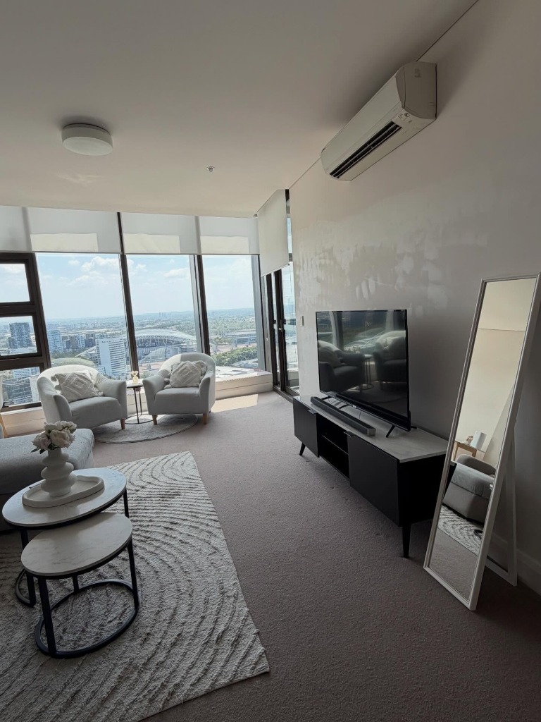 Clean living room Sydney