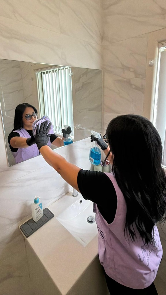 Detailed mirror cleaning Sydney